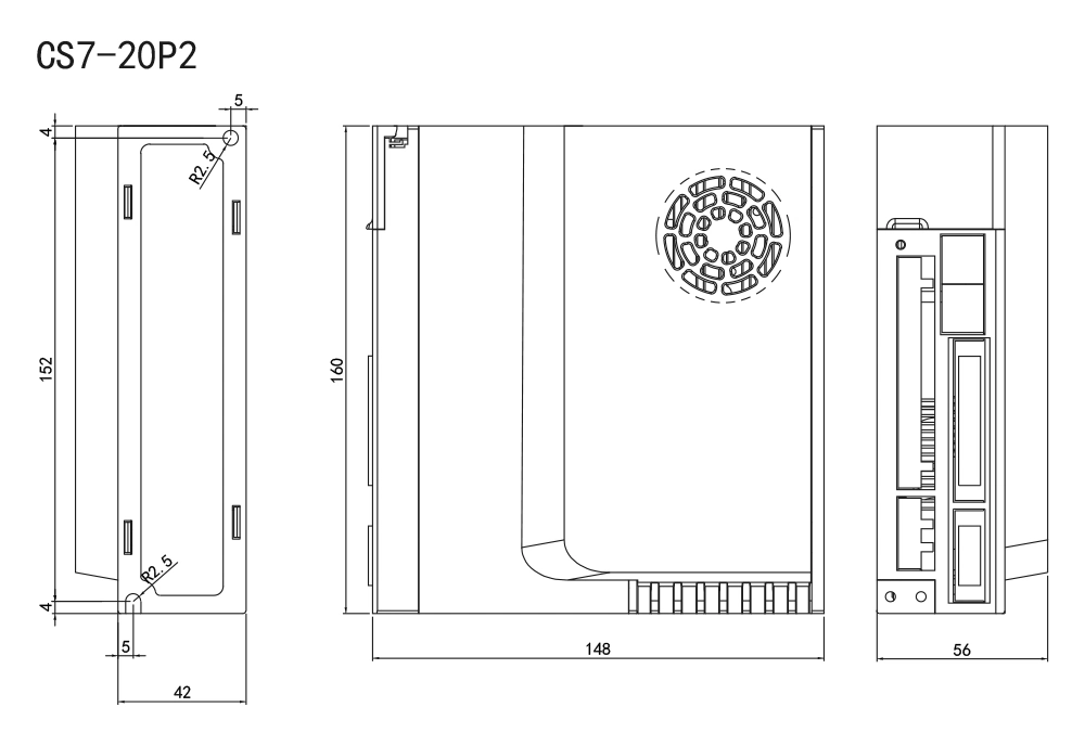 Servo Motor Driver CNC Servo Driver Electrical & Electronics Plastic Recycling Machine AC Motor Bag Making Machine Packing Machinery Touch Screen Pane