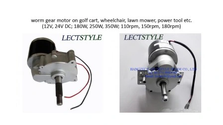 Motor elétrico acionado por corrente 24V 500W em motosserra elétrica