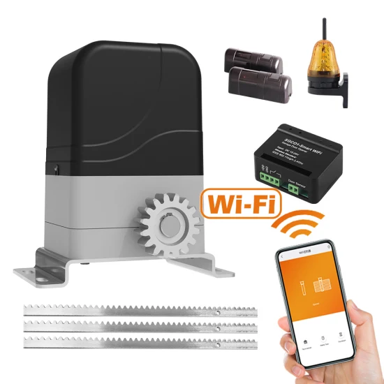 Jujiang Hot Smart WiFi China Abridor de porta Operador automático Motor de portão deslizante